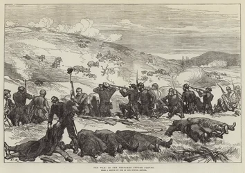 De oorlog, in de loopgraven voor Plevna